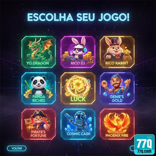 77q - app exclusivo - Interface do App
